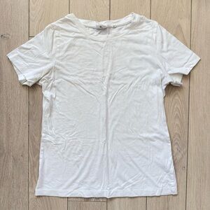 KOTN Classic Egyptian Cotton White Short Sleeve Tee Women’s Size Small